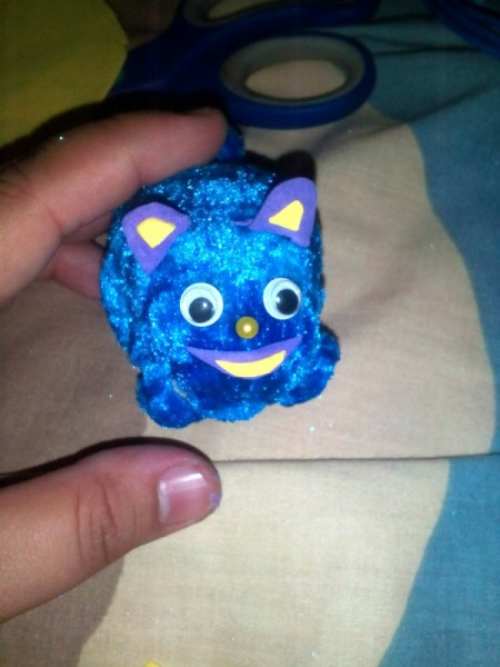 Furry Key Chain - finished