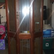 Value of a Mersman Curio Cabinet - three sided curio cabinet