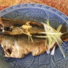 Japanese Style Sardines on plate