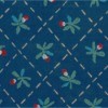 Searching for Discontinued Waverly Wallpaper - dark blue wallpaper with recurring pattern
