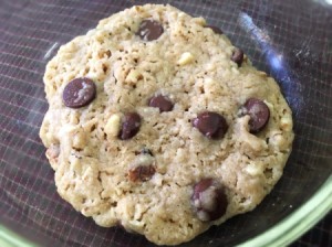 cookie on plate