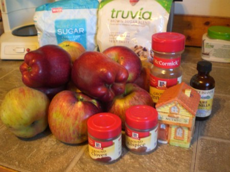 Crockpot Apple Butter ingredients