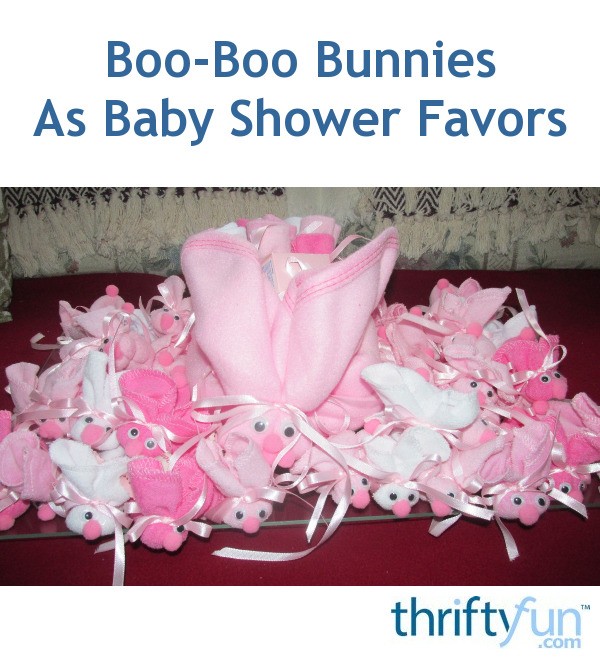 Make BooBoo Bunnies For a Baby Shower ThriftyFun