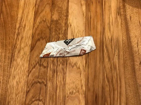 Making a Lid Spoon - fold lower part of sides in again