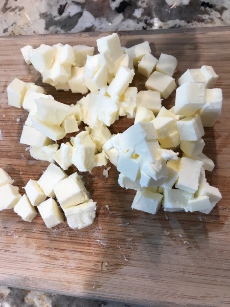 cut butter for dough