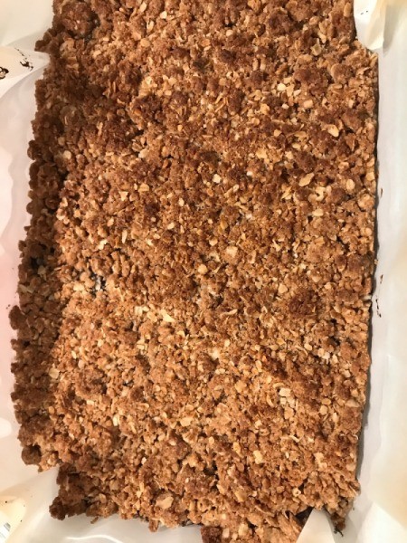 baked Berry and Mango Breakfast Bars