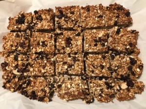 cut Granola Bars