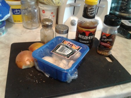 Barbecue Pulled Pork Bacon Burger ingredients