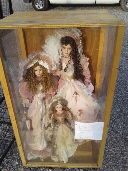 Value of Life Sized Native American Porcelain Dolls