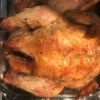 Lemon & Thyme Roasted Chicken in baking dish