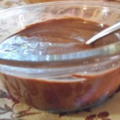 Vegan Chocolate Pudding in bowl