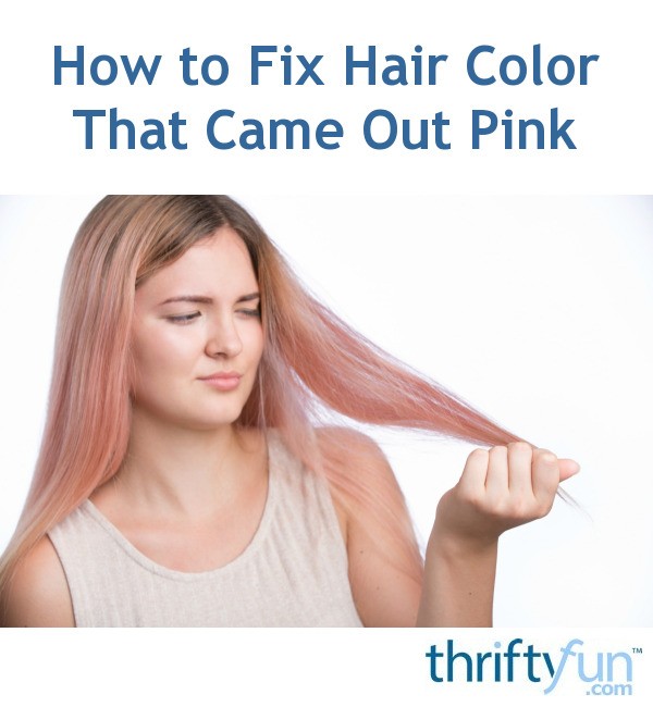 How To Get Rid Of Pink Hair Fast - how to get rid of pink hair dye fast