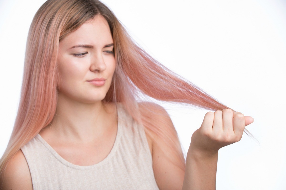 Как уменьшить концы волос