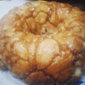 Banana Bundt Bread finished