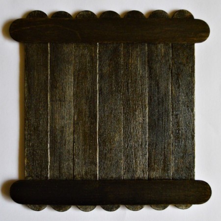 Colors of Fall Mini Canvas - paint with mist using a brush and spray with a layer of varnish