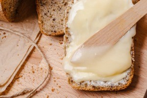 Honey Butter Spread on Bread