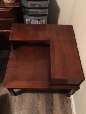 Information and Value of a Brandt Table - corner table