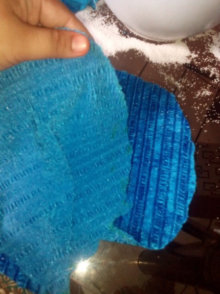 Plants vs. Zombies Inspired Mini Stool - place right sides together