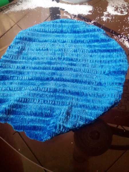 Plants vs. Zombies Inspired Mini Stool - turn right sides out