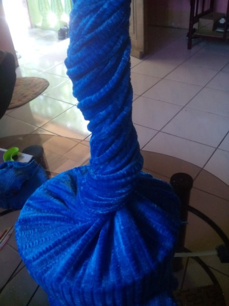 Plants vs. Zombies Inspired Mini Stool twisting fabric