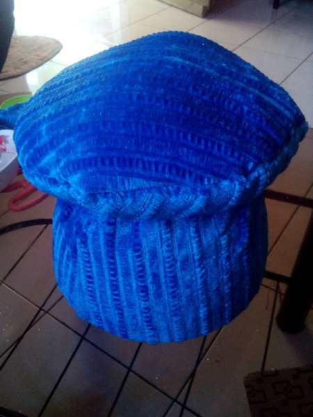 Plants vs. Zombies Inspired Mini Stool - turn right side up and it is ready to serve as a kid's stool