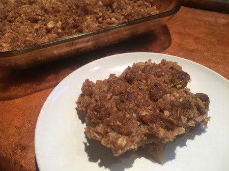 piece of Apple Crisp