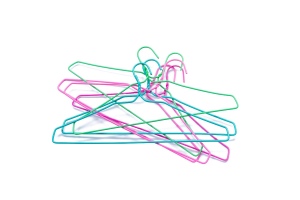 Colorful Wire Hangers