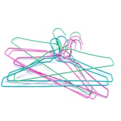 Colorful Wire Hangers