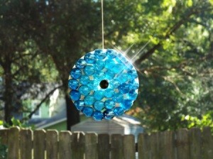 The Changing Of The Seasons - glass suncatcher