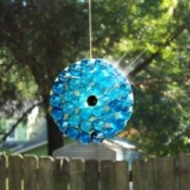 The Changing Of The Seasons - glass suncatcher