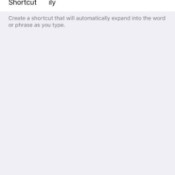 Organize Your Phone with Shortcuts - the phrase "I love you" listed as a the shortcut ily.