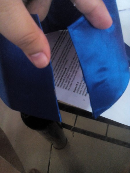 DIY Turkish Fez - roll the cloth covered cardboard into a circle and use to trace a pattern for the top of the fez