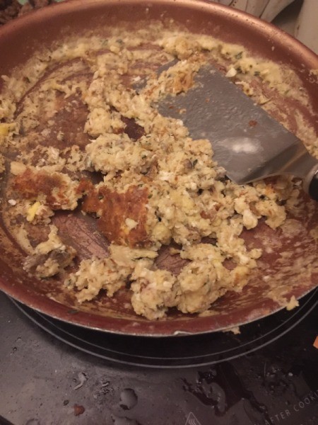 cooking Scrambled Eggs