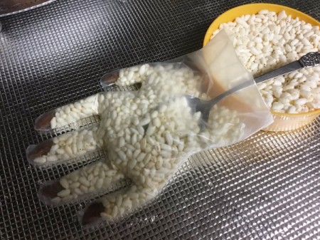 "Handy" Snacks - add puffed rice cereal