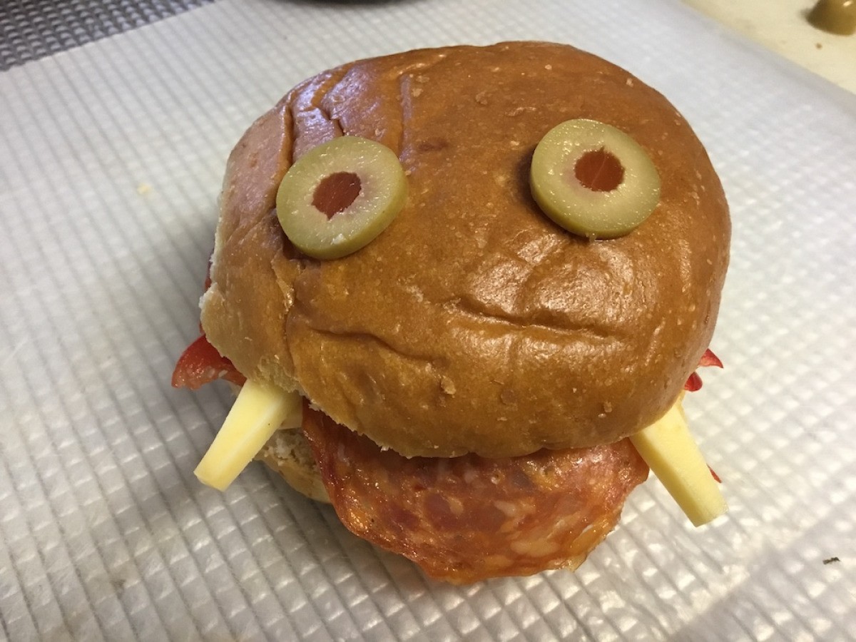 Monster Sandwich Recipe | My Frugal Halloween
