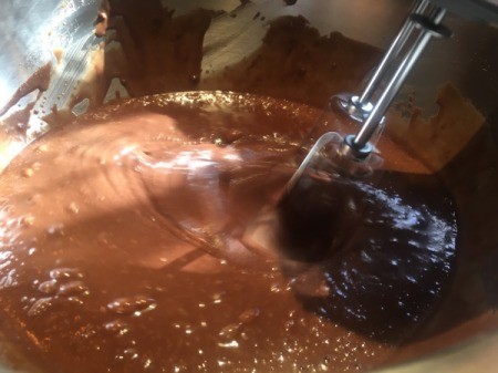 blending Chocolate Cake