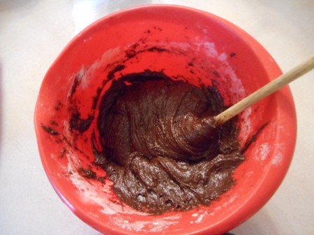 mixing wet and dry ingredients