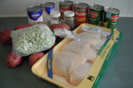 Vegetable Chicken Soup ingredients