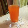 Decorative Recycled Drinking Glass Stand - stand turned upside down balanced on the curled fasteners