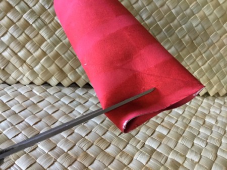 Cardboard Tube Christmas Ring Wreath - paint other tubes red and repeat