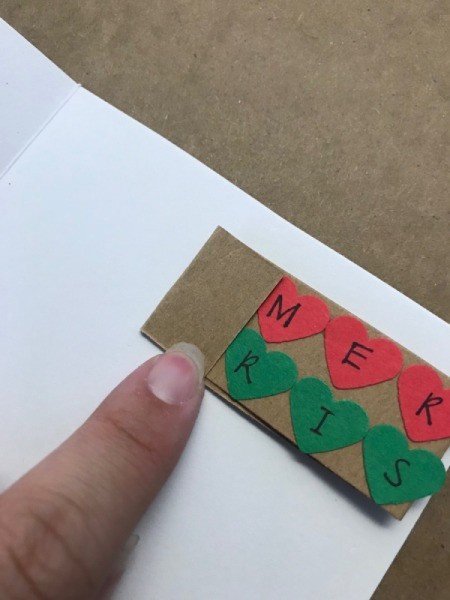 Christmas Tree Card - folding banner