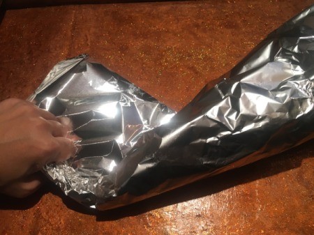 Cornucopia foil form
