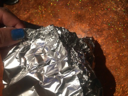 shaping cornucopia foil form