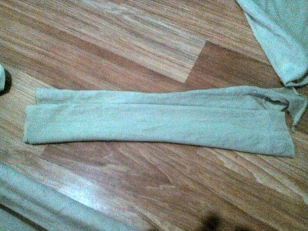 Handcrafted Rag Made From Old Shirts