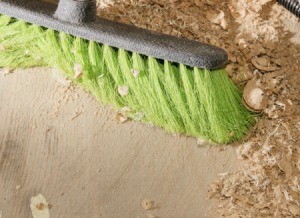 Broom and Sawdust