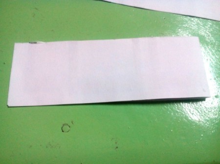 Cute Mini Notebooks - fold a strip in half