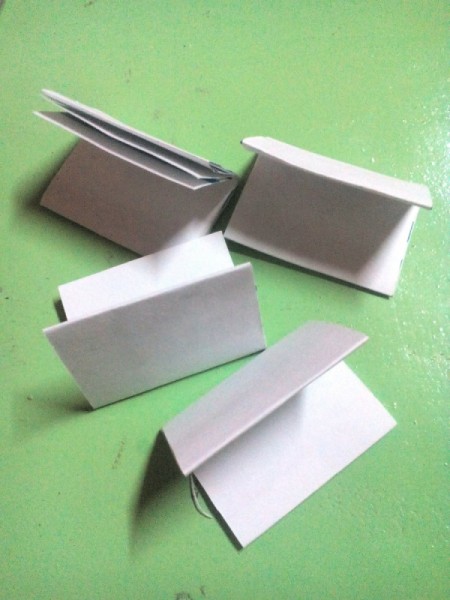 Cute Mini Notebooks - repeat with the three other strips