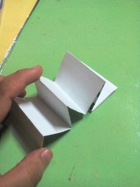 Cute Mini Notebooks - now alternate the folds like an accordian