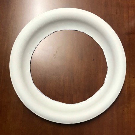 Inexpensive Ribbon Wreath