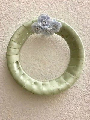 Inexpensive Ribbon Wreath